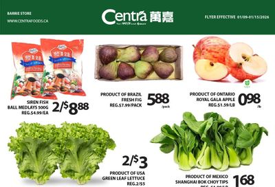 Centra Foods (Barrie) Flyer January 9 to 15