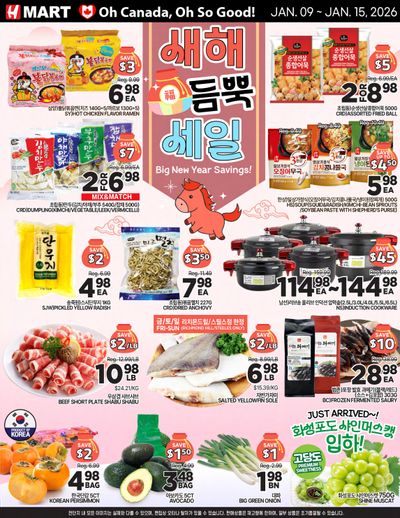 H Mart (ON) Flyer January 9 to 15