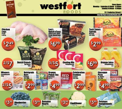 Westfort Foods Flyer January 9 to 15