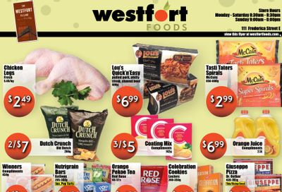 Westfort Foods Flyer January 9 to 15