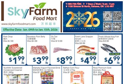 SkyFarm Food Mart Flyer January 9 to 15