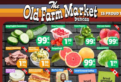 The Old Farm Market (Duncan) Flyer January 8 to 14