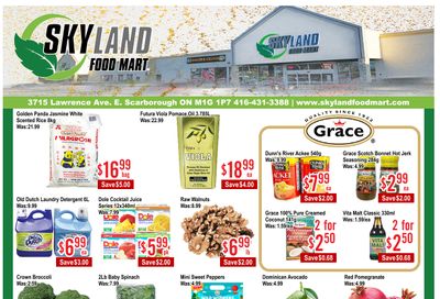 Skyland Food Mart Flyer January 9 to 15