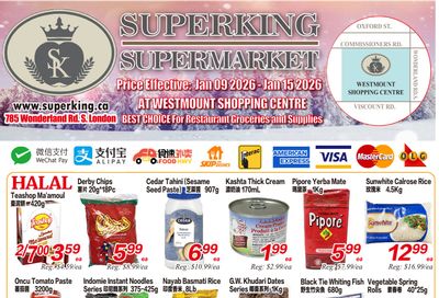 Superking Supermarket (London) Flyer January 9 to 15