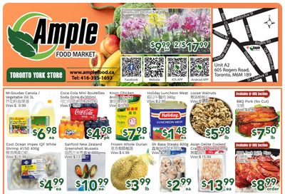 Ample Food Market (North York) Flyer January 9 to 15