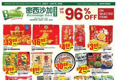 Btrust Supermarket (Mississauga) Flyer January 9 to 15