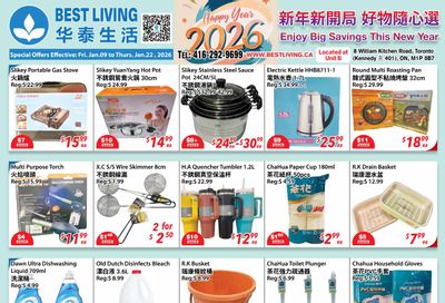 Best Living Flyer January 9 to 22