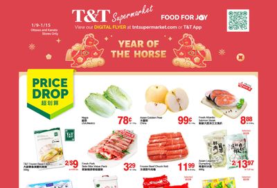 T&T Supermarket (Ottawa & Kanata) Flyer January 9 to 15