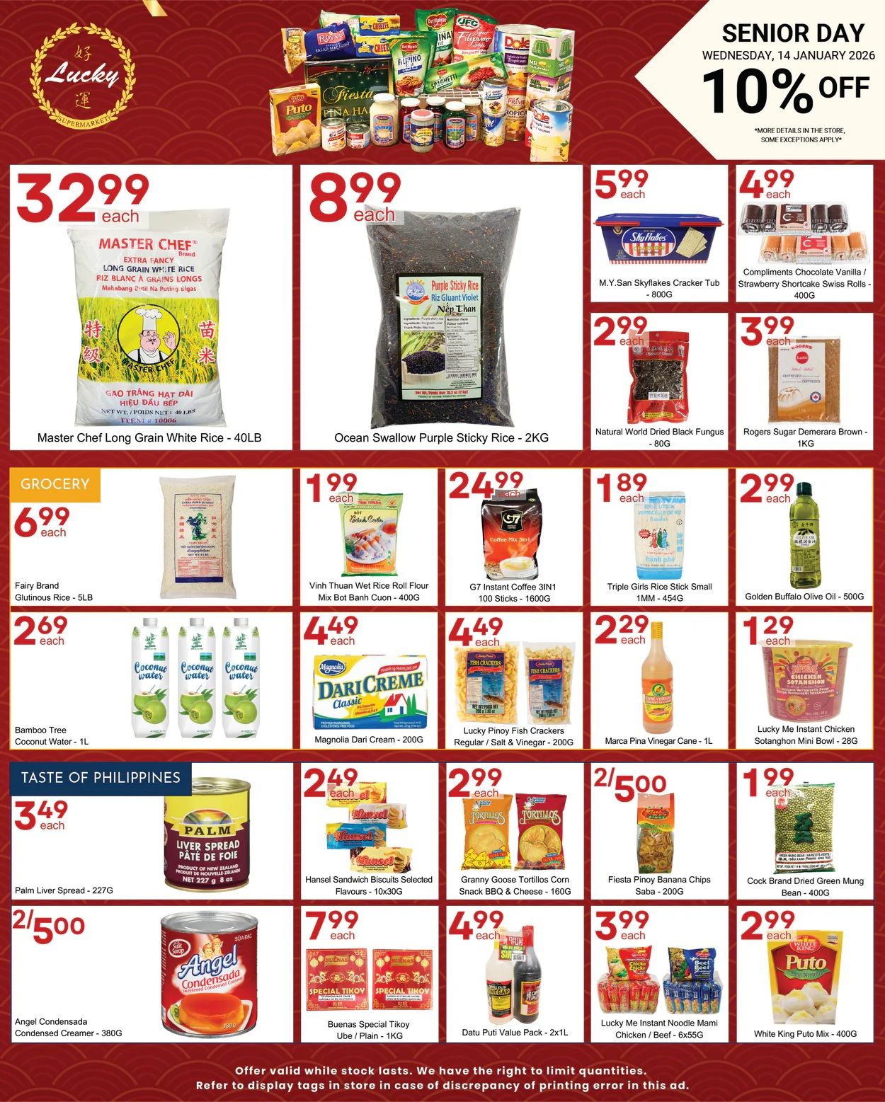 Lucky Supermarket (Winnipeg) Flyer January 9 to 15