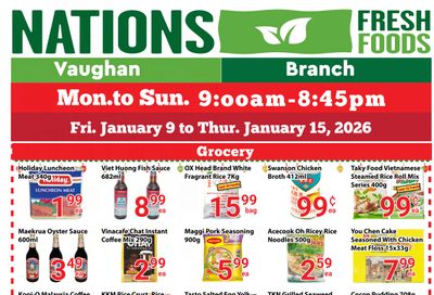 Nations Fresh Foods (Mississauga) Flyer January 9 to 15
