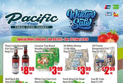 Pacific Fresh Food Market (North York) Flyer January 9 to 15