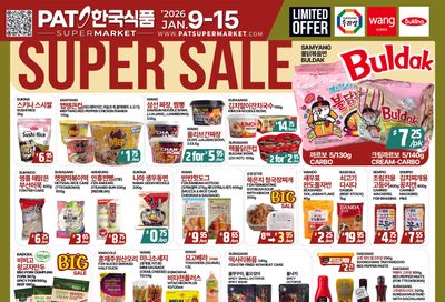 PAT Mart Flyer January 9 to 15