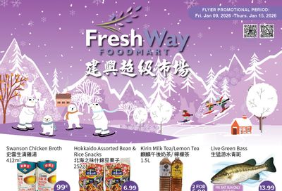 FreshWay Foodmart Flyer January 9 to 15
