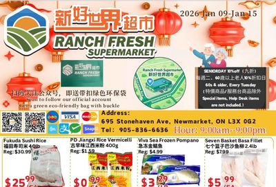 Ranch Fresh Supermarket Flyer January 9 to 15