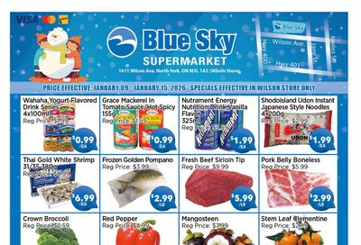 Blue Sky Supermarket (North York) Flyer January 9 to 15