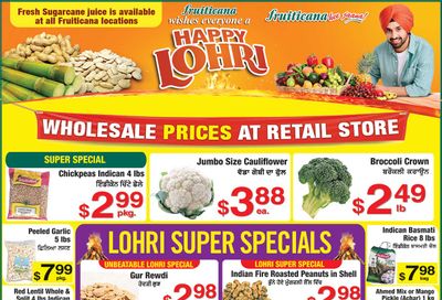 Fruiticana (Kelowna) Flyer January 8 to 14