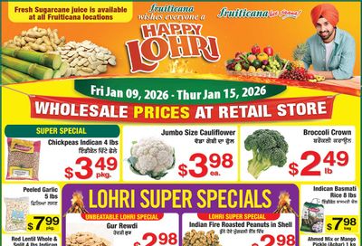 Fruiticana (Calgary) Flyer January 9 to 15