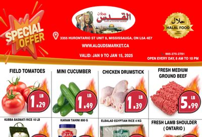 Al-Quds Supermarket Flyer January 9 to 15