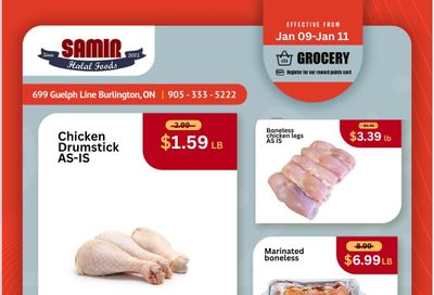 Samir Supermarket Flyer January 9 to 11
