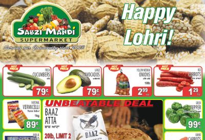 Sabzi Mandi Supermarket (Kelowna) Flyer January 9 to 14
