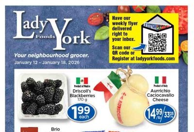 Lady York Foods Flyer January 12 to 18