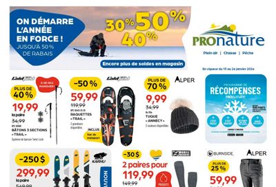 Pronature Flyer January 13 to 26