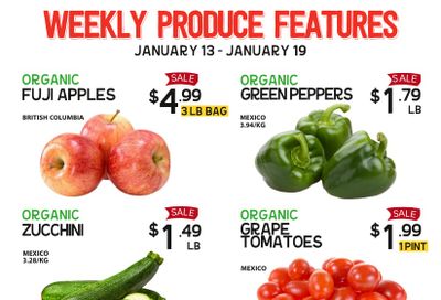 Pomme Natural Market Weekly Produce Flyer January 13 to 19