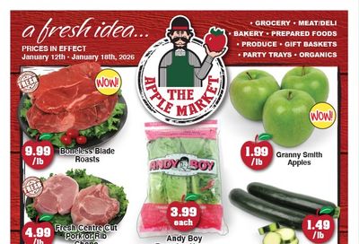 The Apple Market Flyer January 12 to 18