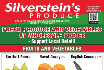 Silverstein's Produce Flyer January 13 to 17