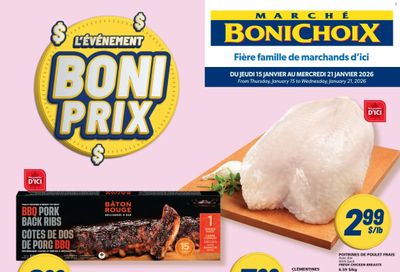 Marche Bonichoix Flyer January 15 to 21