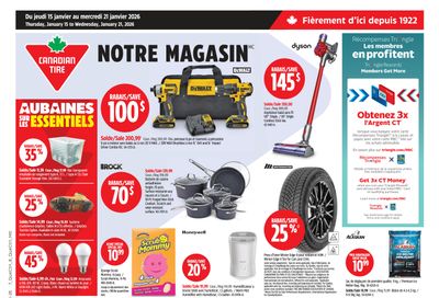 Canadian Tire (QC) Flyer January 15 to 21