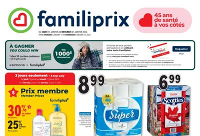 Familiprix Flyer January 15 to 21