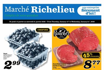 Marche Richelieu Flyer January 15 to 21
