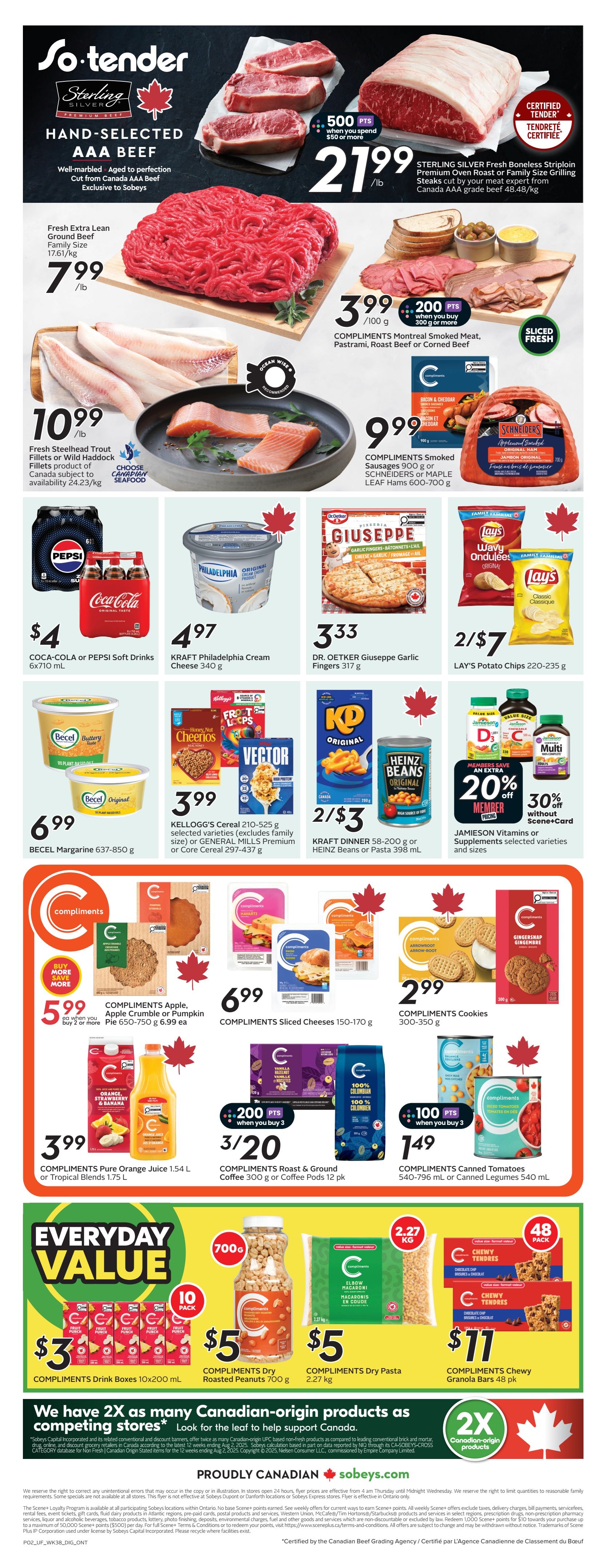 Sobeys Urban Fresh Flyer January 15 to 21