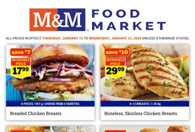M&M Food Market (Atlantic, ON & West) Flyer January 15 to 21