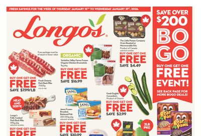 Longo's Flyer January 15 to 21