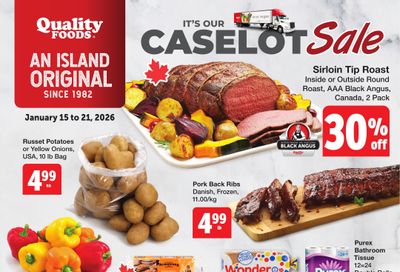 Quality Greens Flyer January 14 to 20