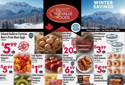 Tru Value Foods Flyer January 14 to 20