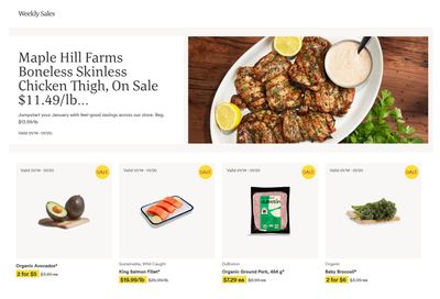 Whole Foods Market (West) Flyer January 14 to 20