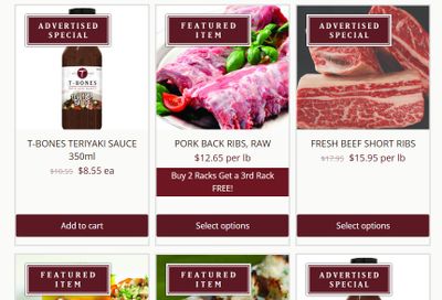 T-Bone's Flyer January 14 to 20