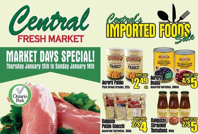 Central Fresh Market Flyer January 15 to 22