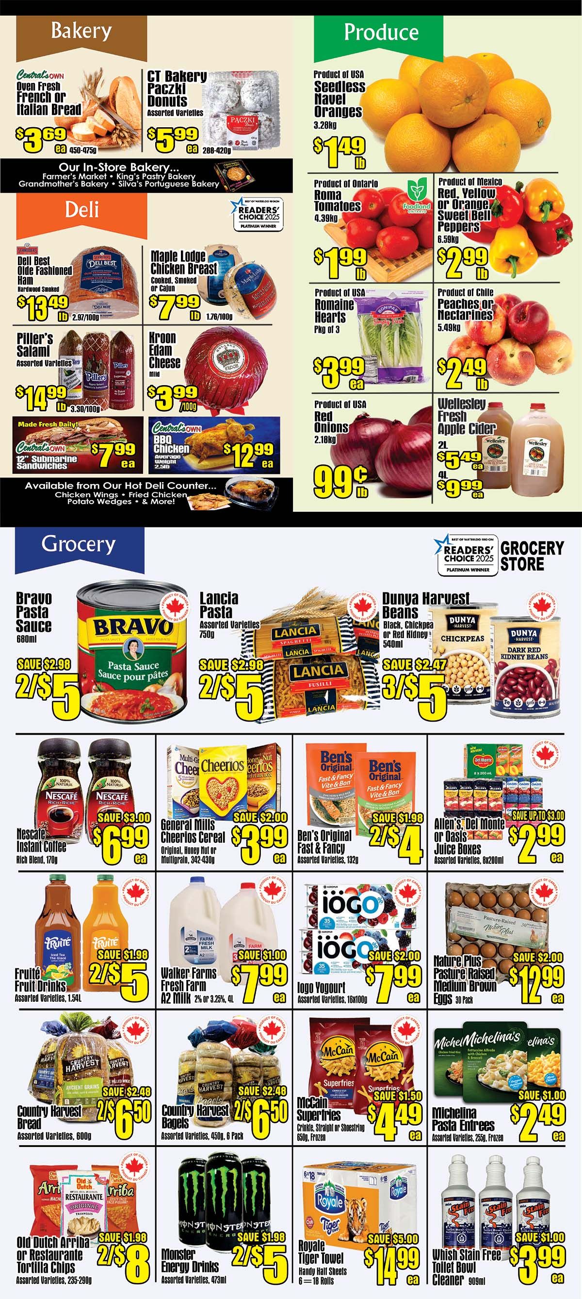 Central Fresh Market Flyer January 15 to 22
