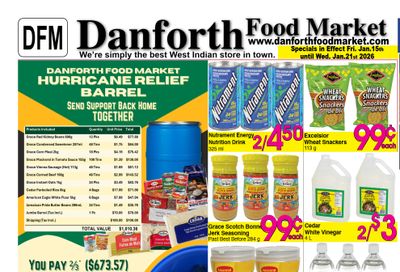 Danforth Food Market Flyer January 15 to 21