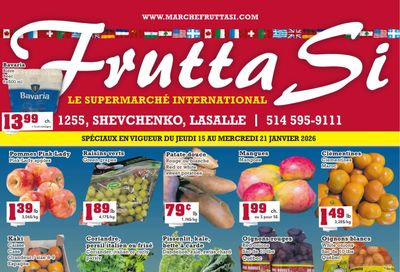 Frutta Si Flyer January 15 to 21