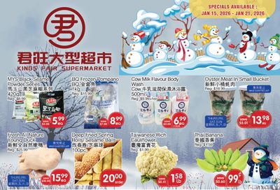 Kings Fair Supermarket Flyer January 15 to 21
