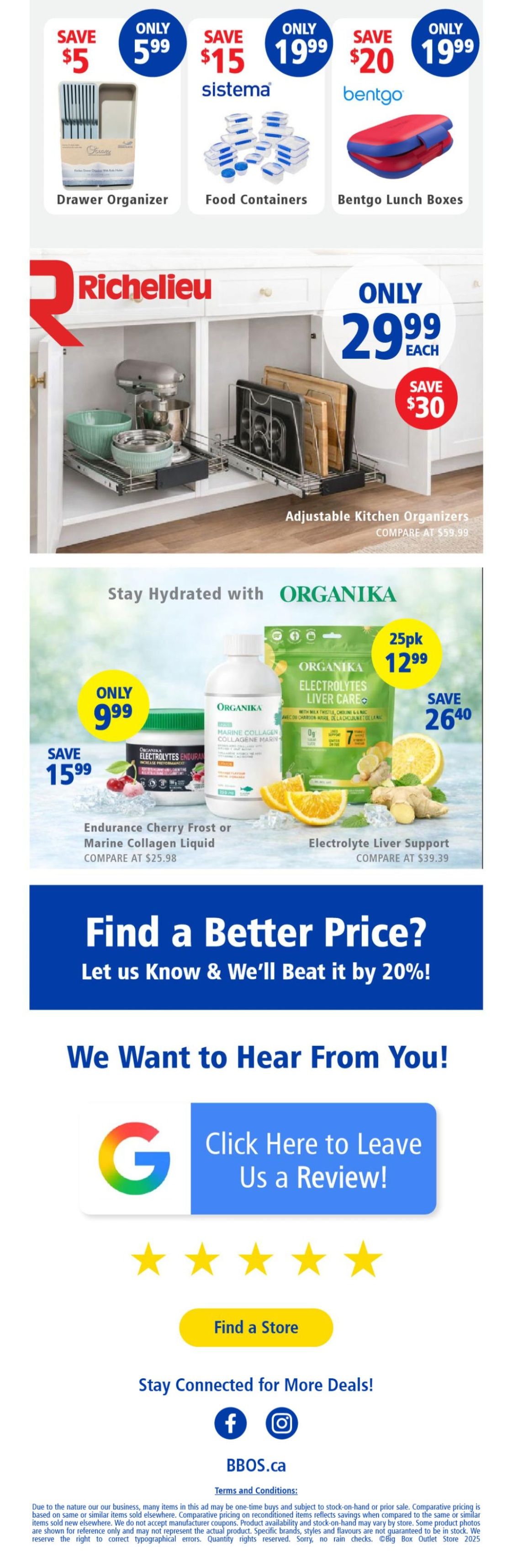 Big Box Outlet Store Flyer January 15 to 28