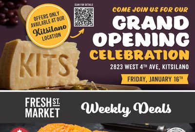 Fresh St. Market Flyer January 16 to 22