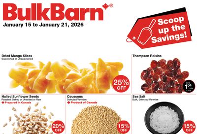 Bulk Barn Flyer January 15 to 21