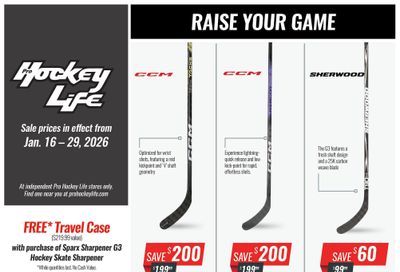 Pro Hockey Life Flyer January 16 to 29