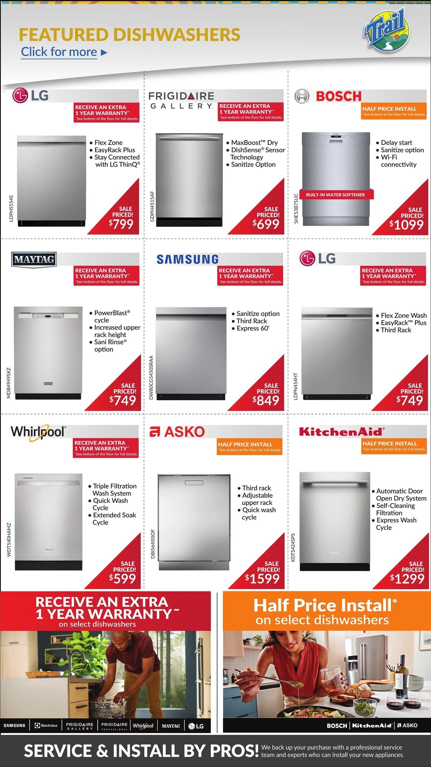 Trail Appliances (AB & SK) Flyer January 15 to 18